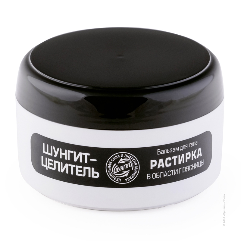 Бальзам-растирка для тела в области поясницы