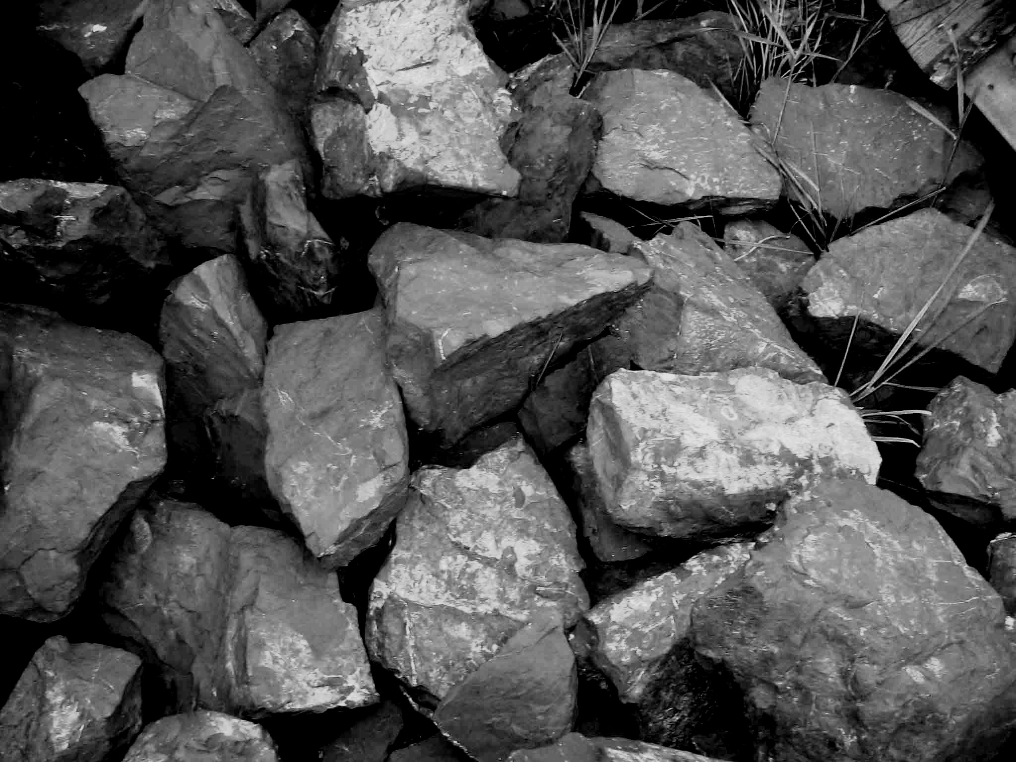Необработанный камень для ландшафта из шунгита