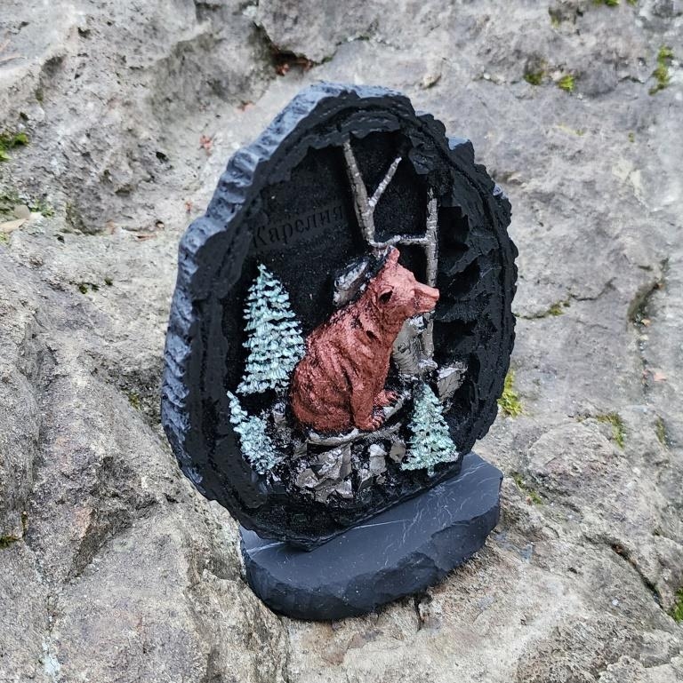 Фигурка Медведь (композиция)